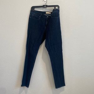 Dark blue Gap skinny jeans